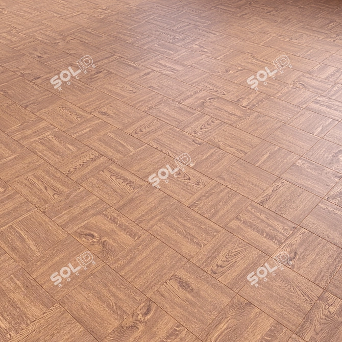 Versatile 3D Wood Flooring Model 3D model image 2