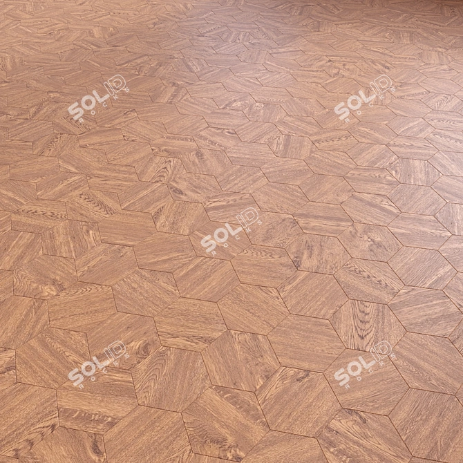 Versatile 3D Wood Flooring Model 3D model image 3