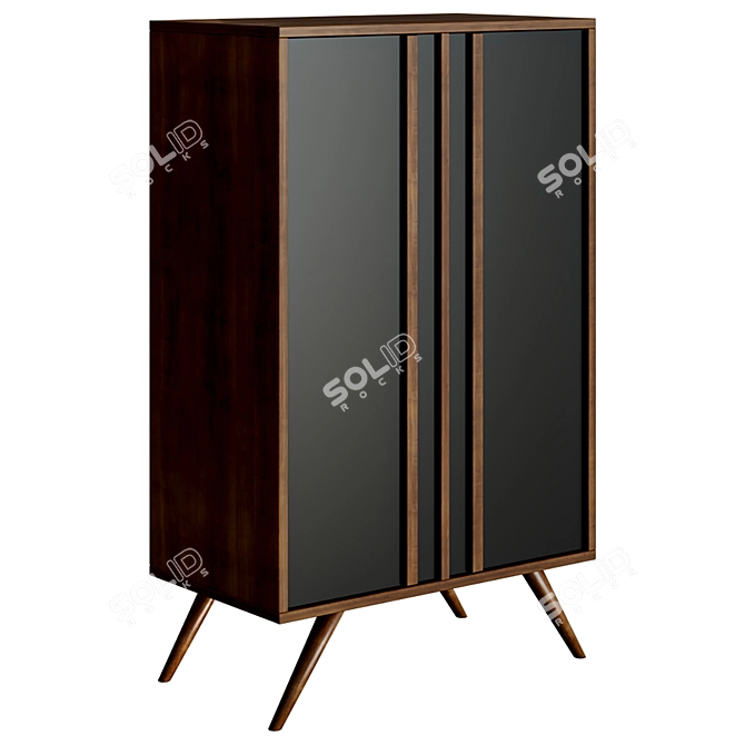 Corrigan Studio Shoe Cabinet 3D model image 1