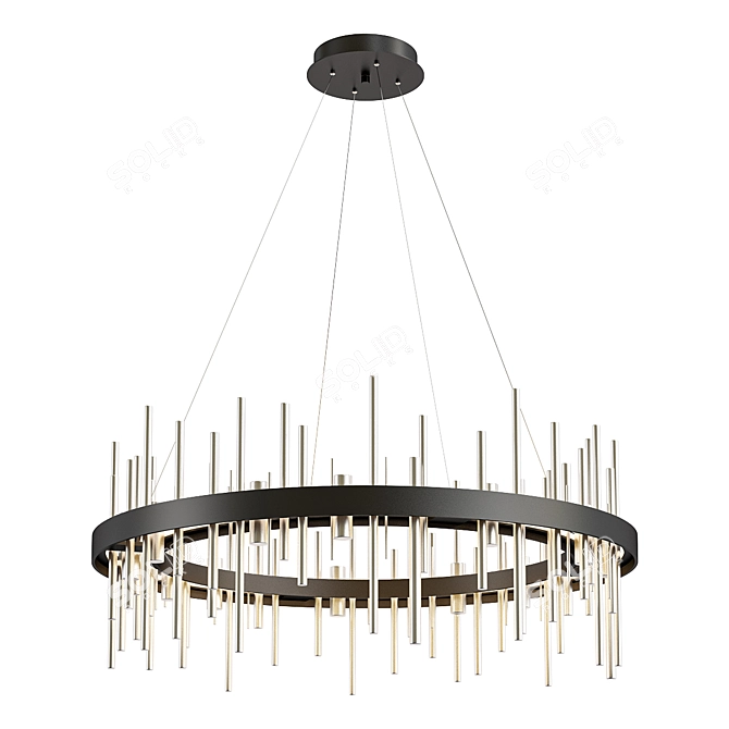 Urban Glow Chandelier - 3D Model 3D model image 1