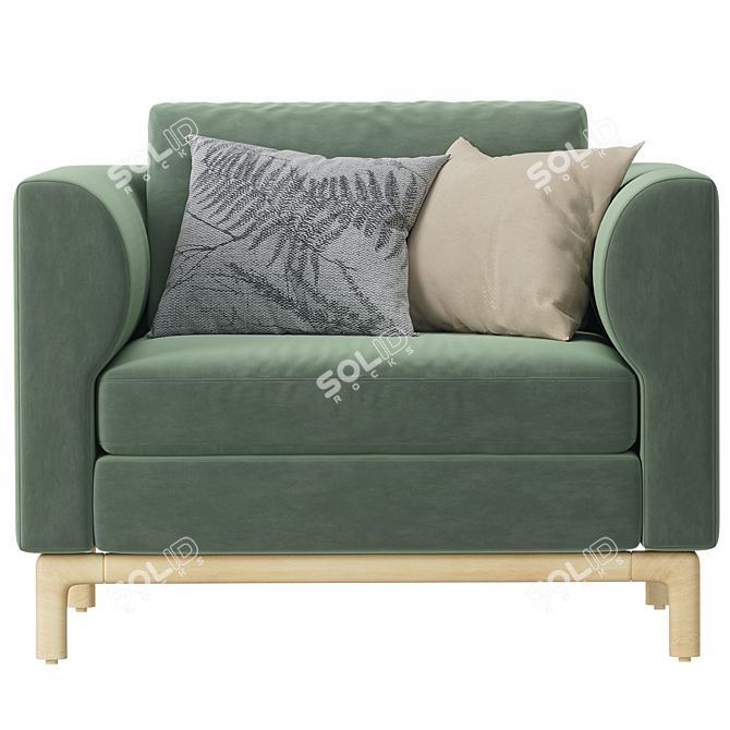 Modern Elegant Guide 82 Sofa 3D model image 5