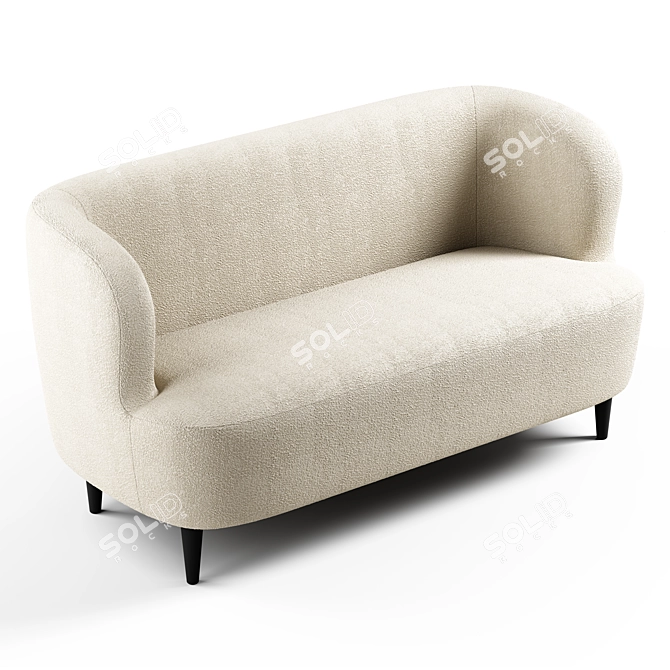 Seamless Textured 3D Furniture Files 3D model image 7