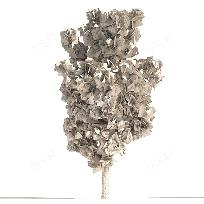 London Plane Street Trees Collection 3D model image 6