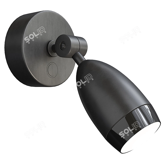 Modern V-Ray Wall Sconce 3D model image 1