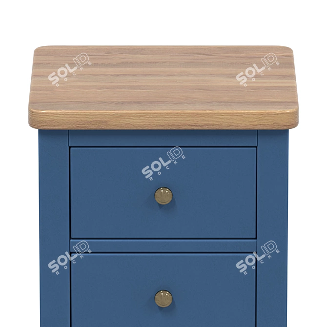 Jules Verne Nightstand (Low) 3D model image 5