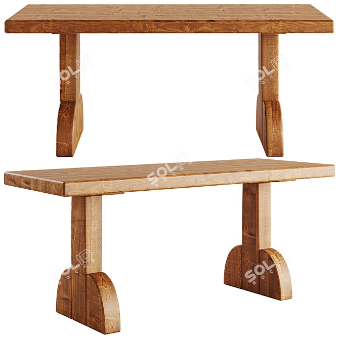 Axel Einar Hjorth Modernity Table 3D model image 1