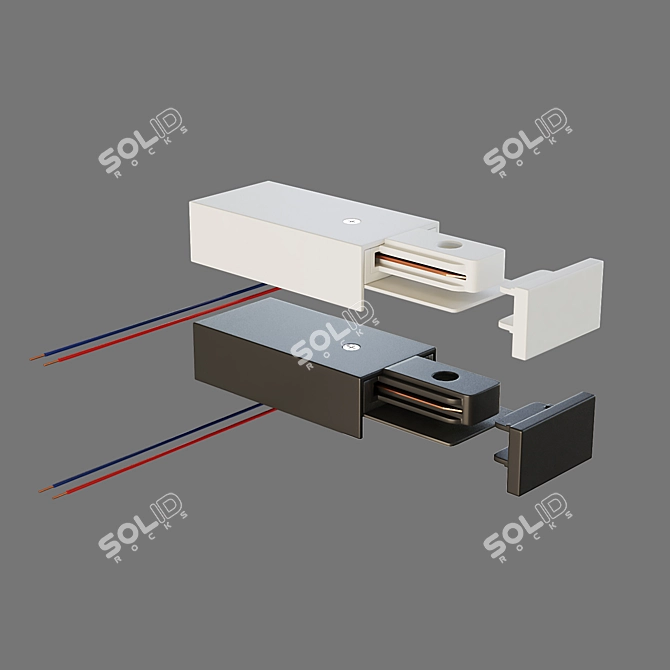 Elektrostandard Surface Track Rail System 3D model image 2