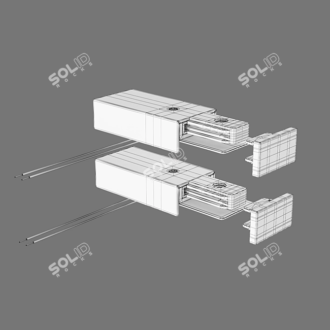 Elektrostandard Surface Track Rail System 3D model image 4