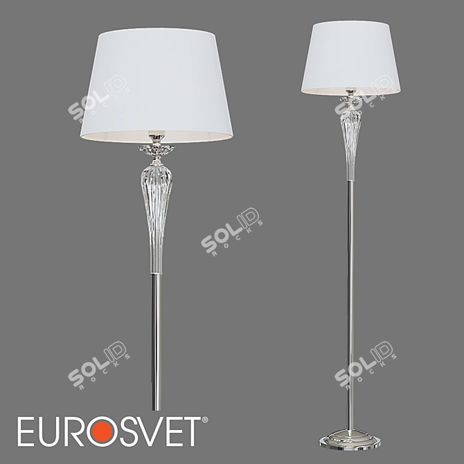 Olenna Bogates Floor Lamp White 3D model image 1