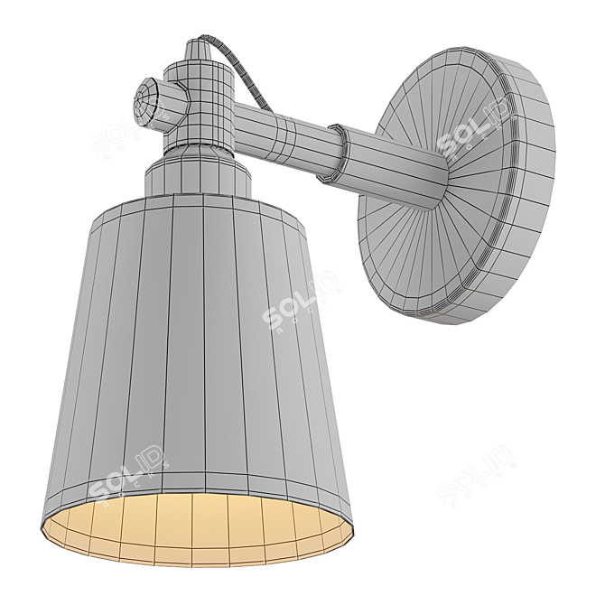 Elegant Adjustable Hiper Anfisa Light 3D model image 2