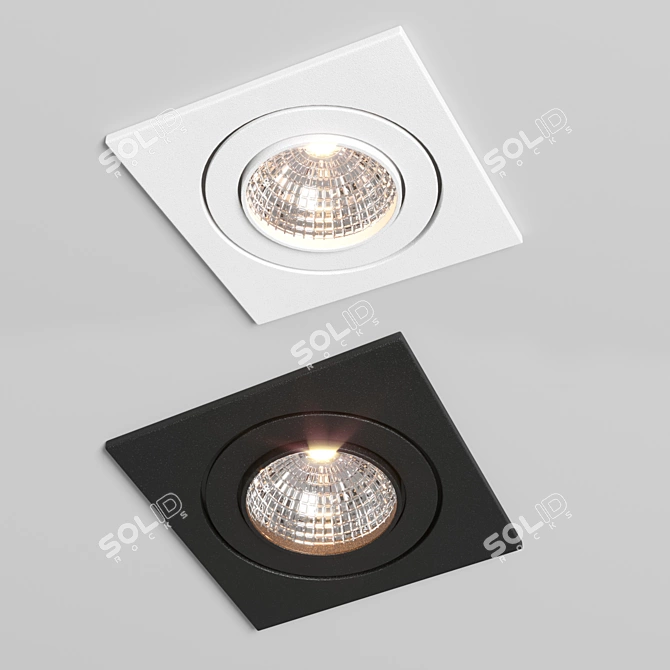 Versatile LED Lighting Set 3D model image 1
