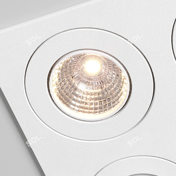 Versatile LED Lighting Set 3D model image 6