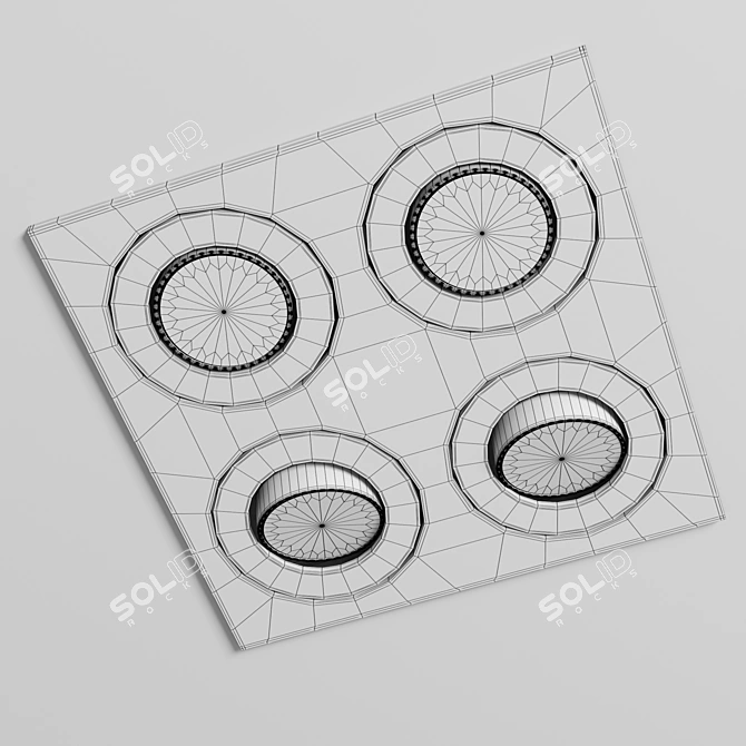 Versatile LED Lighting Set 3D model image 7