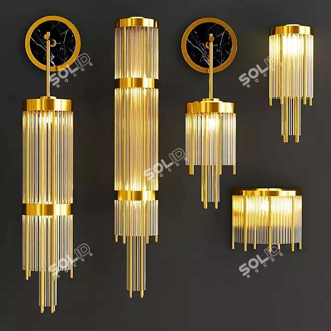 Luxxu PHARO Wall Collection 3D model image 2