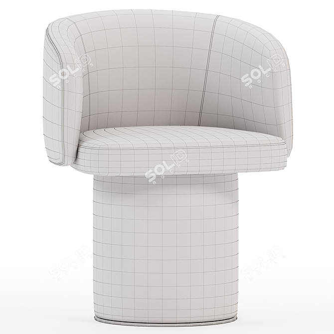 Modern BILLIE Armchair 2017 Edition 3D model image 5