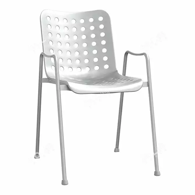 Modern Classic Landi Chair 3D model image 2