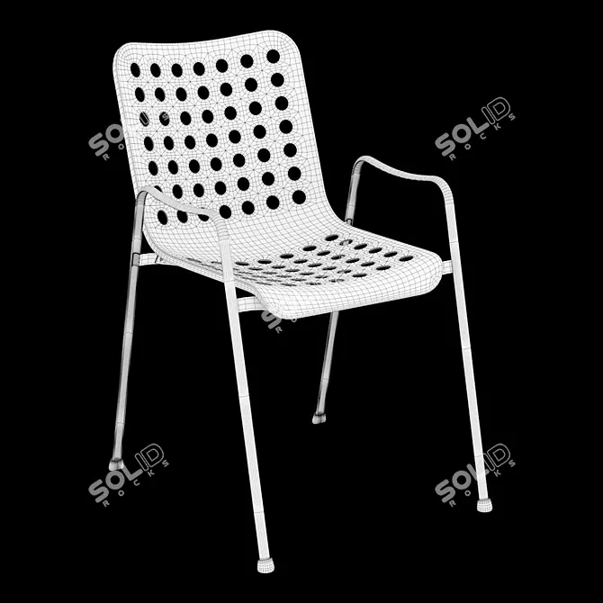 Modern Classic Landi Chair 3D model image 5