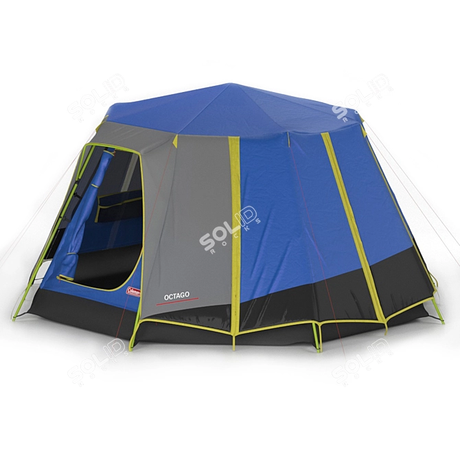 Coleman OctaGo 8 Berth Dome 3D model image 1