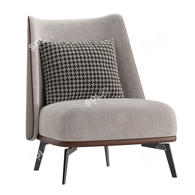 Modern HC28 DEBBIE Armchair Render 3D model image 3