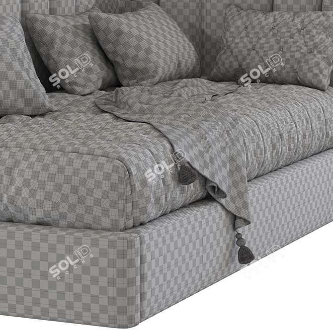 Modern Style Sofa Bed 266 3D model image 5