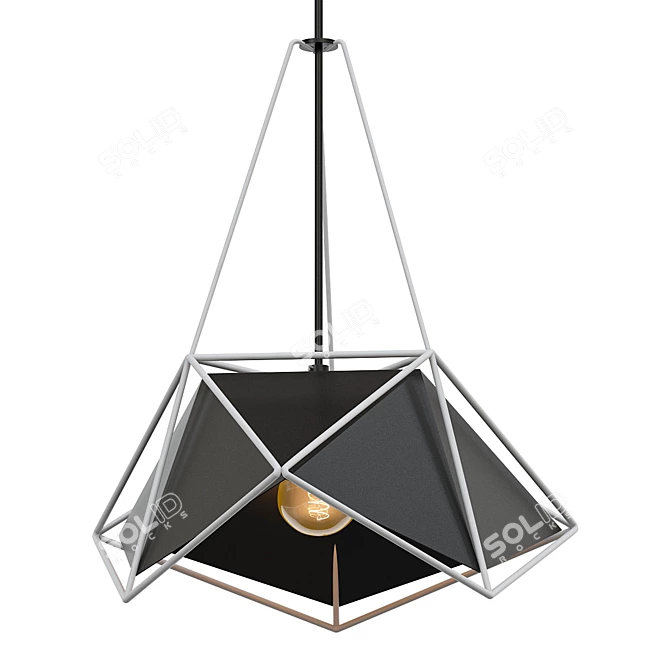 Design Lamps Collection: Rods 3D model image 1