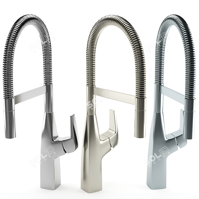 Versatile BLANCO Kitchen Faucet 3D model image 6