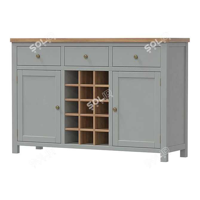 Jules Verne Wine Storage Solution 3D model image 1