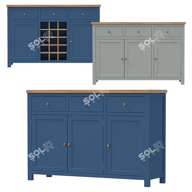 Jules Verne Wine Storage Solution 3D model image 5