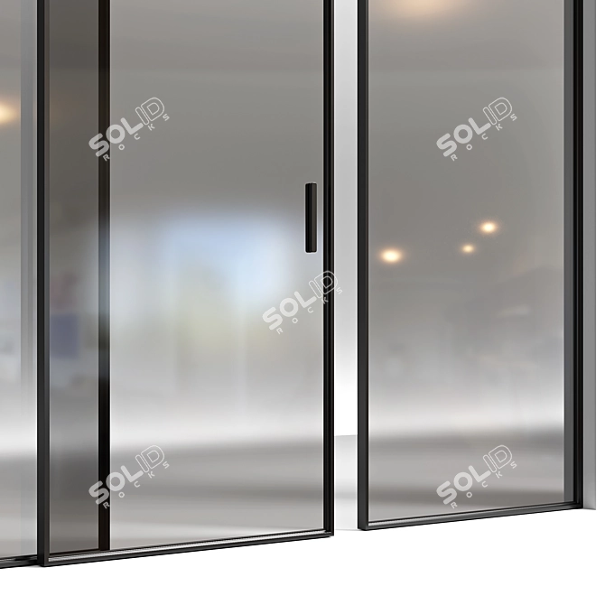 Lualdi L7 Sliding Door Set 3D model image 2