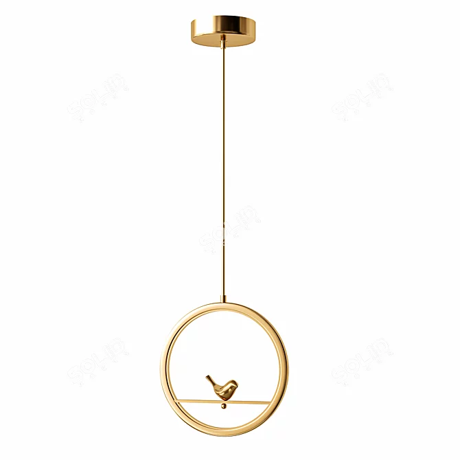 KOLIBRI Modern Hanging Lamps 3D model image 1