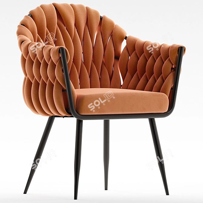 Elegant Dining Chair BiGarden Matilda 3D model image 1