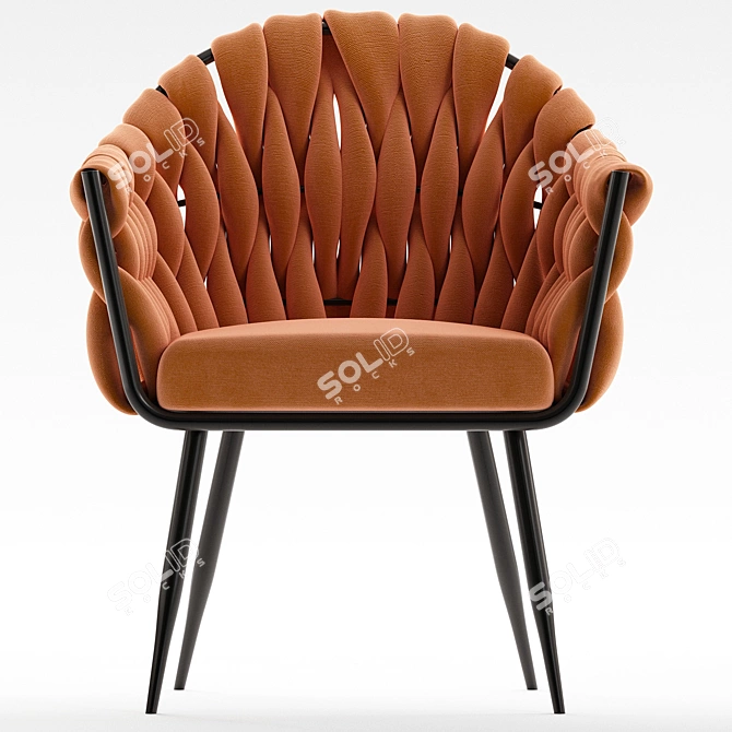 Elegant Dining Chair BiGarden Matilda 3D model image 2