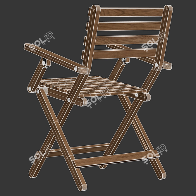 Seamless Textured 3D Furniture Model 3D model image 6