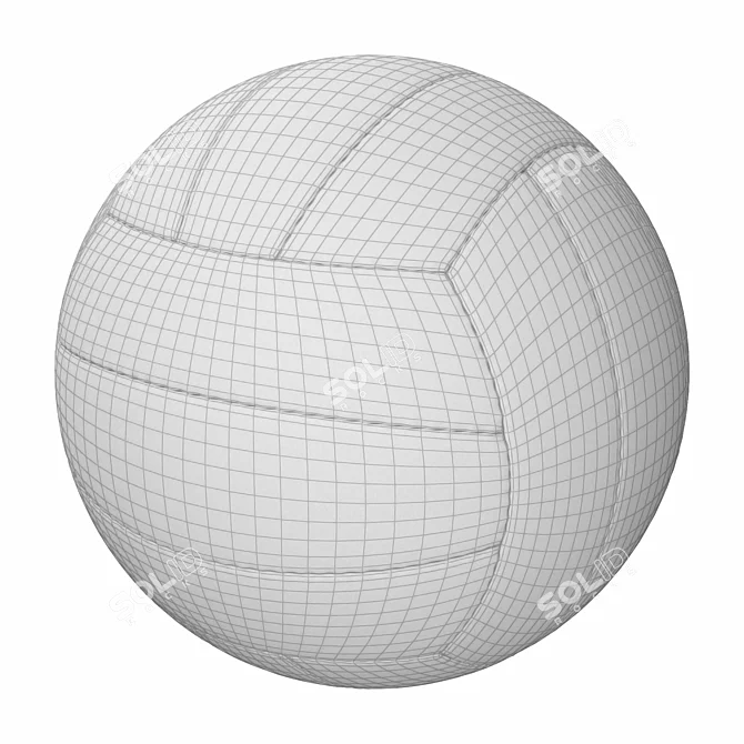 Wilson OPTX AVP Beach Volleyball Ball 3D model image 4