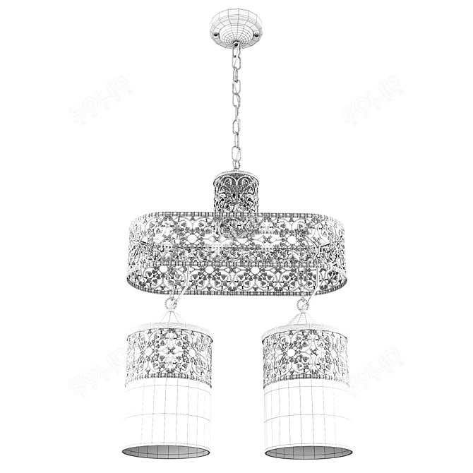 Citilux Emir Chandelier: Eastern Luxury 3D model image 2