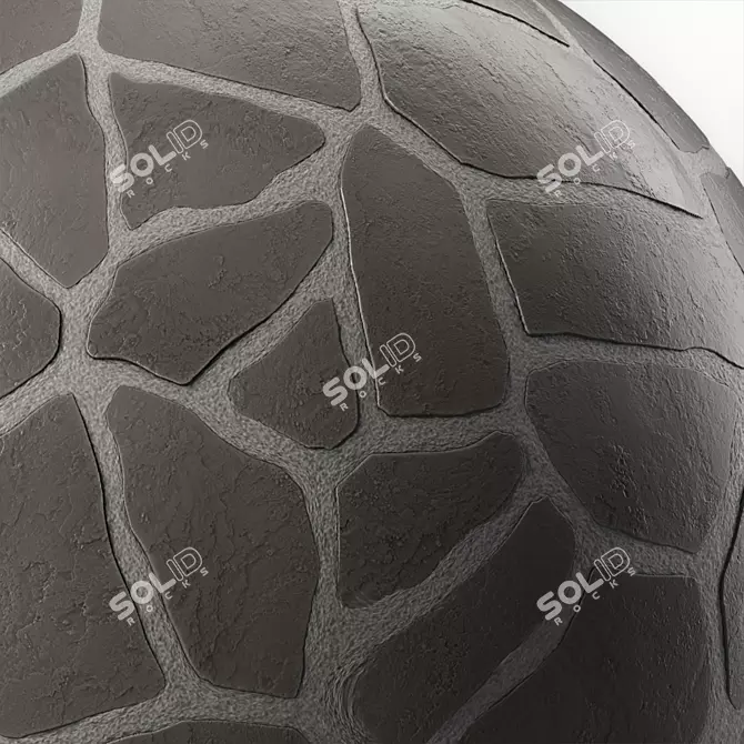 Stone 02 PBR 4K Seamless 3D model image 3