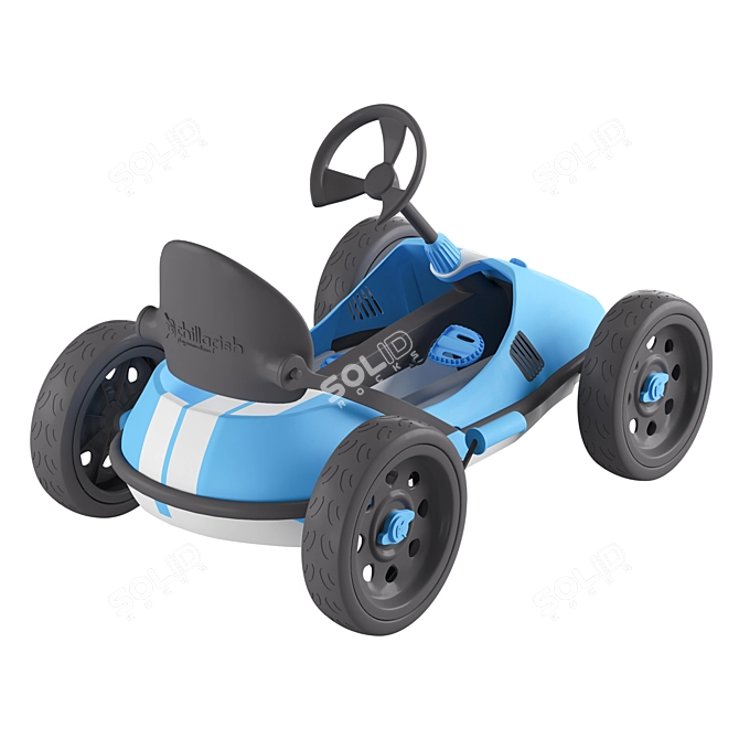 Chillafish Monzi RS Pedal Go-Kart 3D model image 2