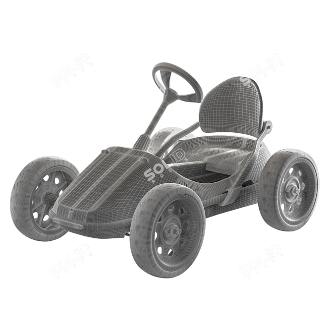 Chillafish Monzi RS Pedal Go-Kart 3D model image 4