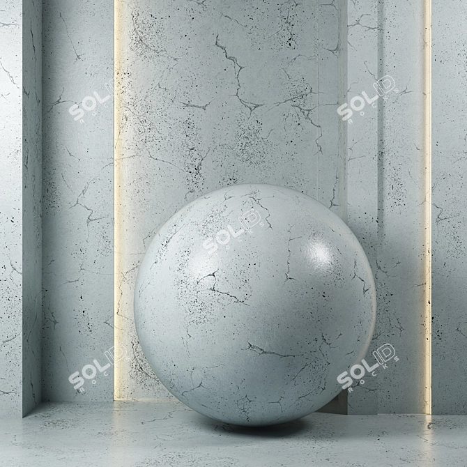 Concrete Texture Collection, 4k Seamless 3D model image 4