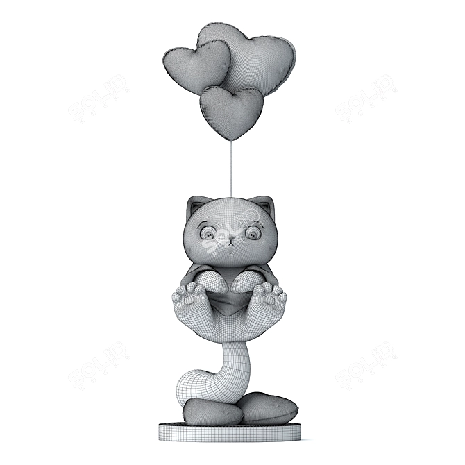 Feline Fun 3D Model Download 3D model image 2