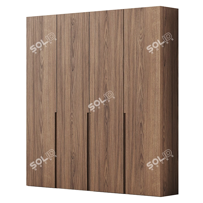 Sleek Vray-Converted Modern Cupboard 3D model image 1