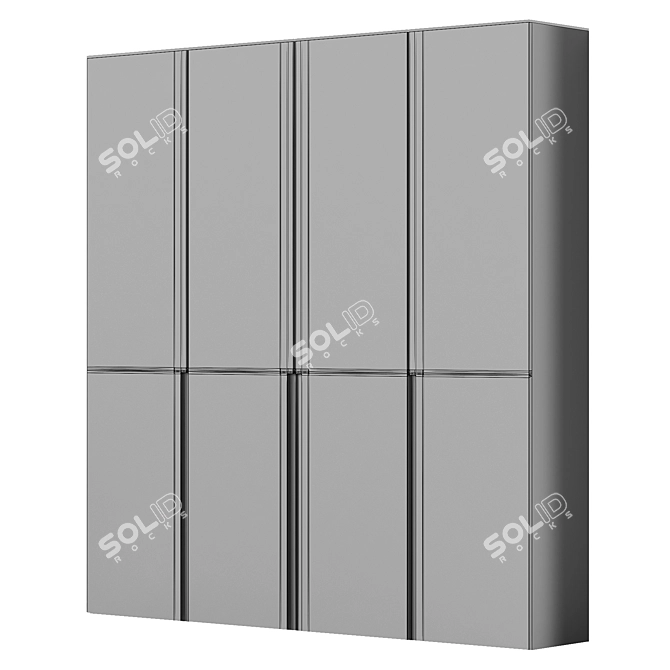 Sleek Vray-Converted Modern Cupboard 3D model image 3