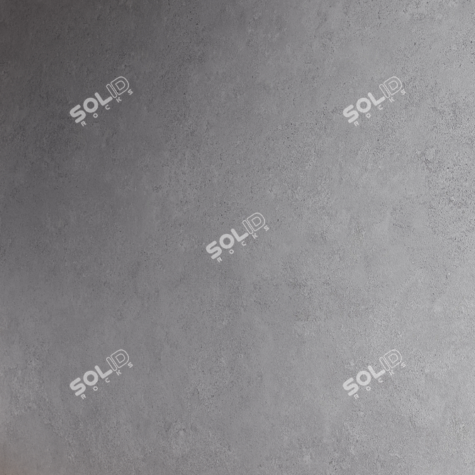 Seamless Decorative Plaster Material 3D model image 2