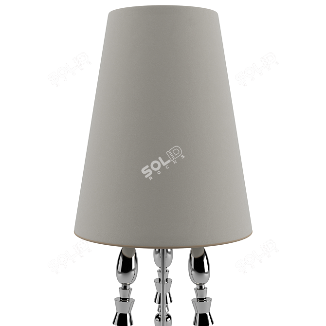 Sleek Visionnaire Dagonet Floor Lamp 3D model image 4