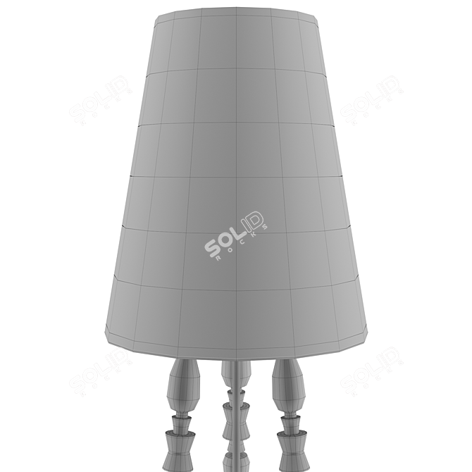 Sleek Visionnaire Dagonet Floor Lamp 3D model image 5