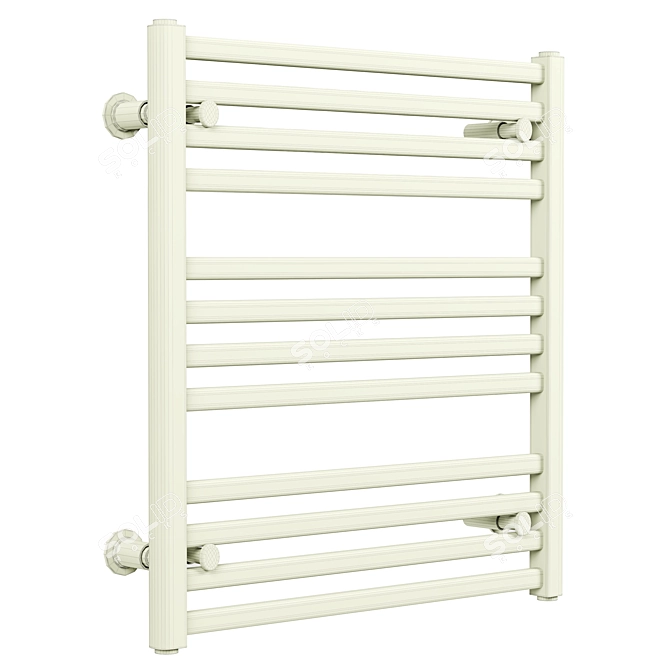 Modern Electric Towel Hanger Ellips 3D model image 2