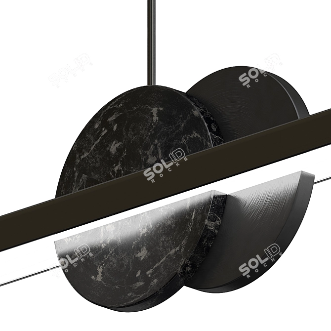 Modern Design Floyd B Lamp 3D model image 2