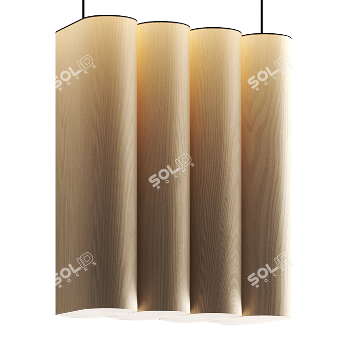 Tomo Pendant Lamp by LZF 3D model image 2