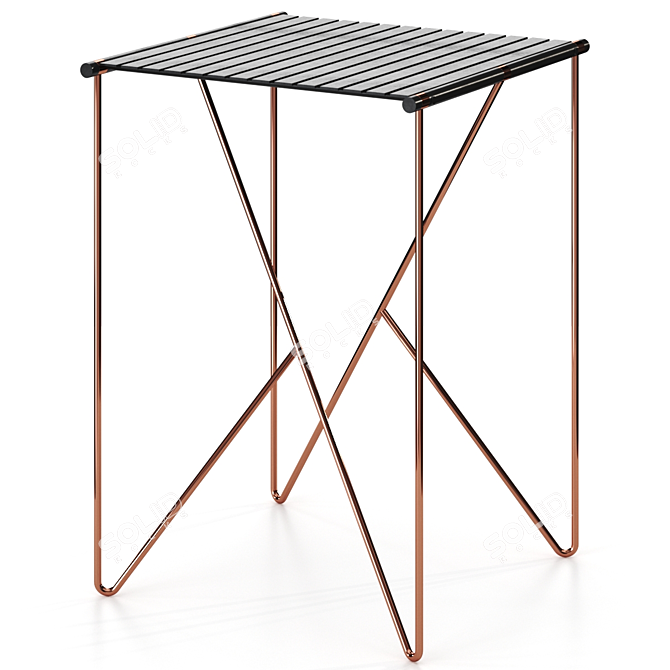 Modern Noa Table | 3-Color Options 3D model image 2