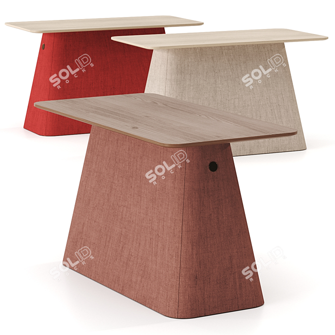 Modern Osaka Table By Offecct 3D model image 1